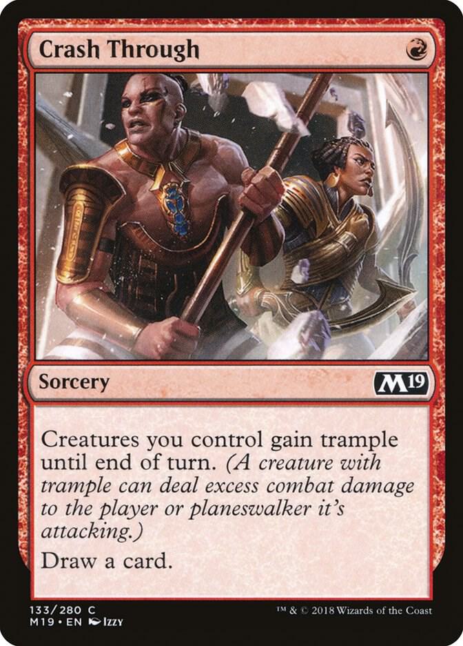Crash Through 133 (Core Set 2019)  | Good Games Adelaide SA