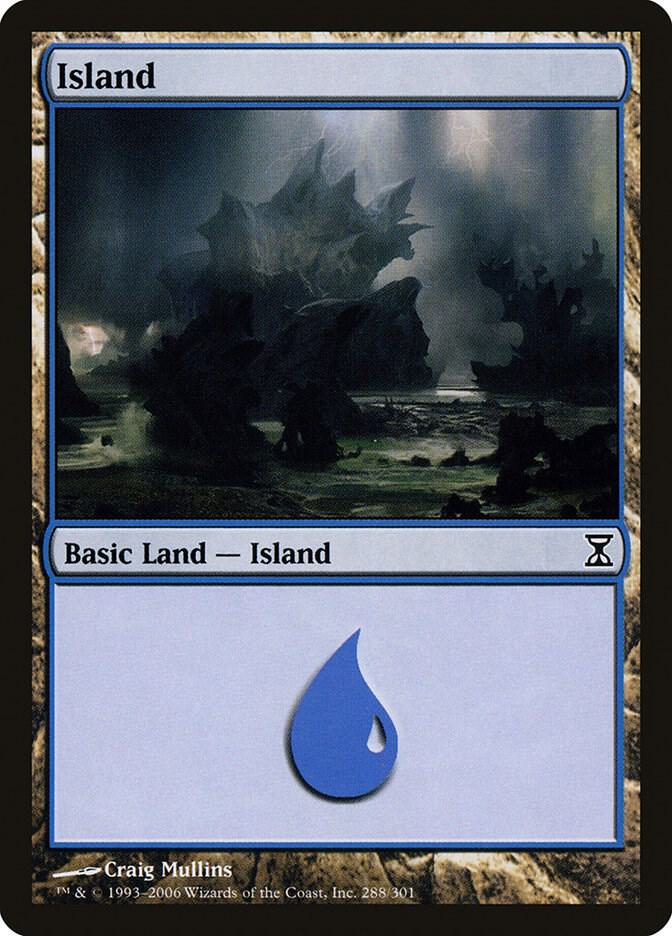 Island 288 (Time Spiral)  | Good Games Adelaide SA