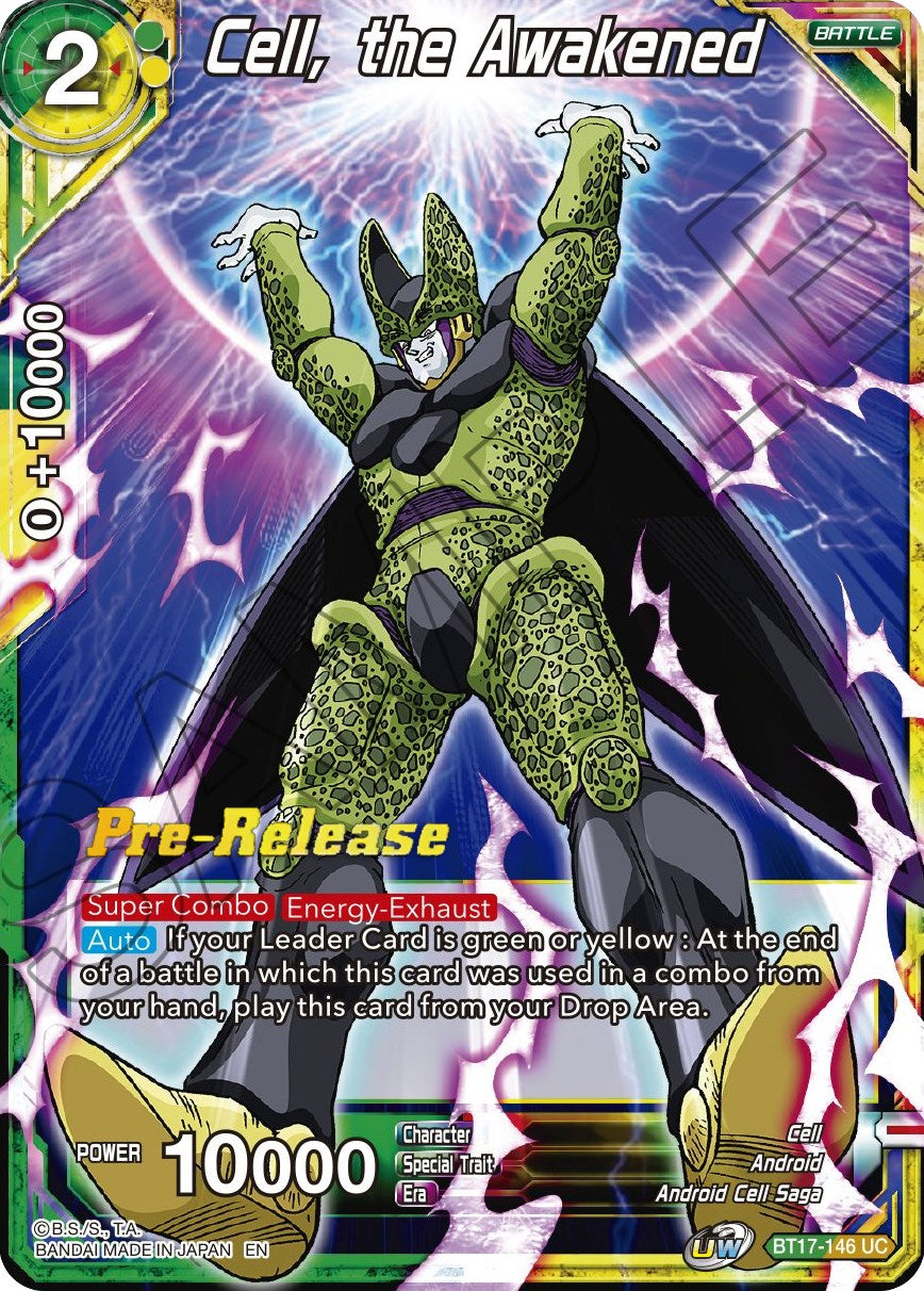 Cell, the Awakened (BT17-146) [Ultimate Squad Prerelease Promos] | Good Games Adelaide SA
