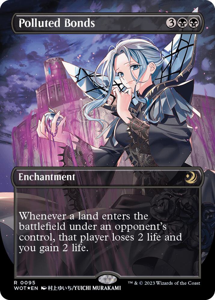 Polluted Bonds 95/0 (Wilds of Eldraine: Enchanting Tales)  - Confetti Foil | Good Games Adelaide SA