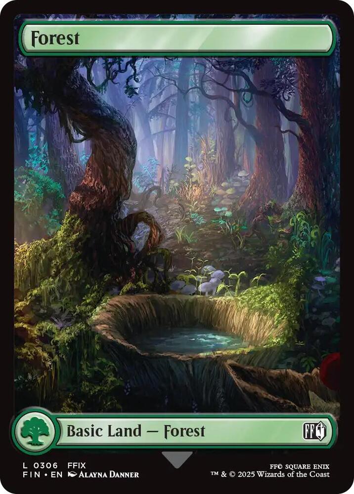 Forest  306 (FINAL FANTASY)  - Foil | Good Games Adelaide SA