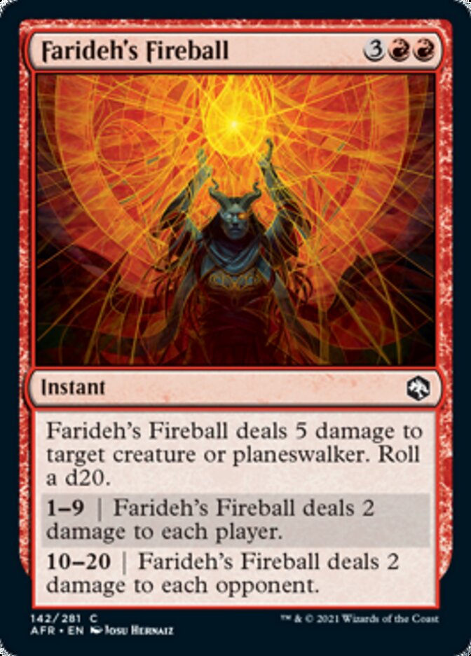 Farideh's Fireball [Dungeons & Dragons: Adventures in the Forgotten Realms] | Good Games Adelaide SA
