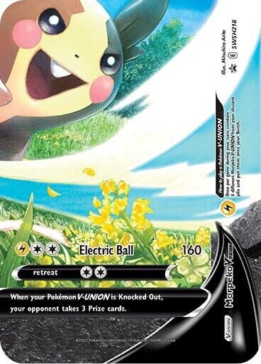Morpeko V Union SWSH218 (SWSH: Sword & Shield Promo Cards)  - Holofoil | Good Games Adelaide SA