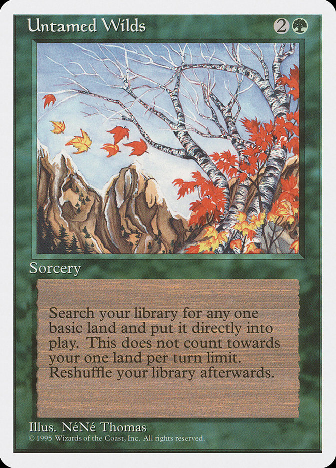 Untamed Wilds [Fourth Edition] | Good Games Adelaide SA
