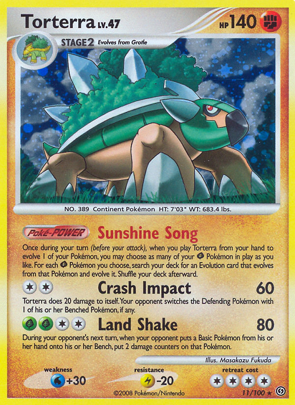 Torterra (11/100) [Diamond & Pearl: Stormfront] | Good Games Adelaide SA
