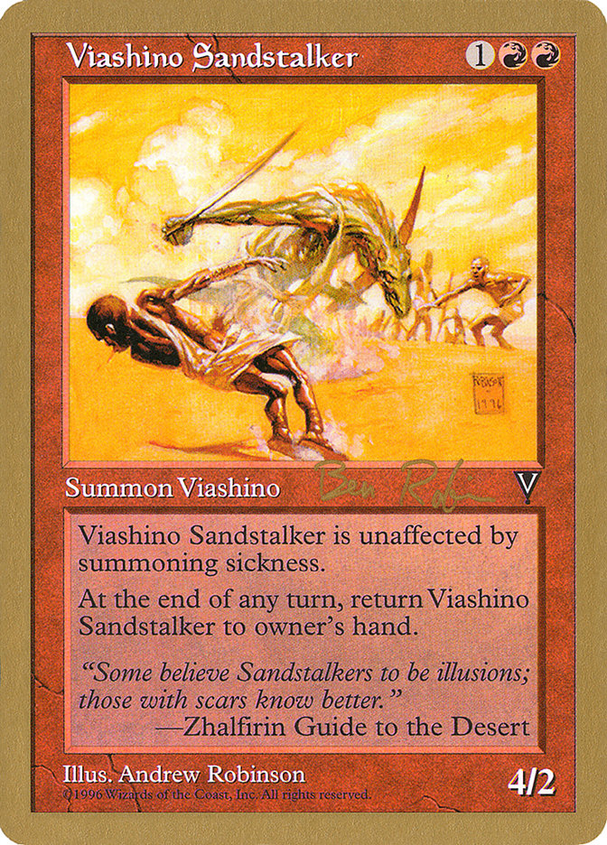 Viashino Sandstalker (Ben Rubin) [World Championship Decks 1998] | Good Games Adelaide SA