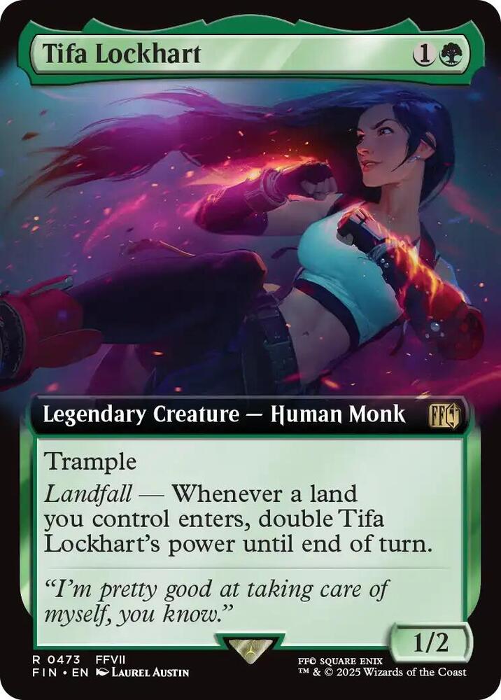 Tifa Lockhart Extended Art 473 (FINAL FANTASY)  - Extended Art Foil | Good Games Adelaide SA