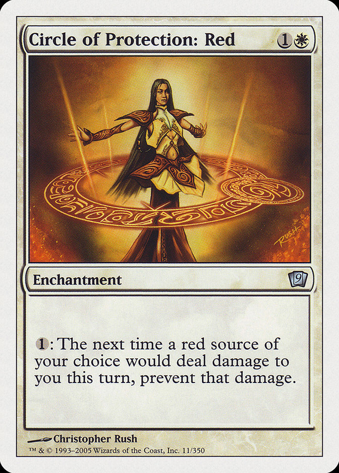 Circle of Protection: Red 11 (9th Edition)  | Good Games Adelaide SA
