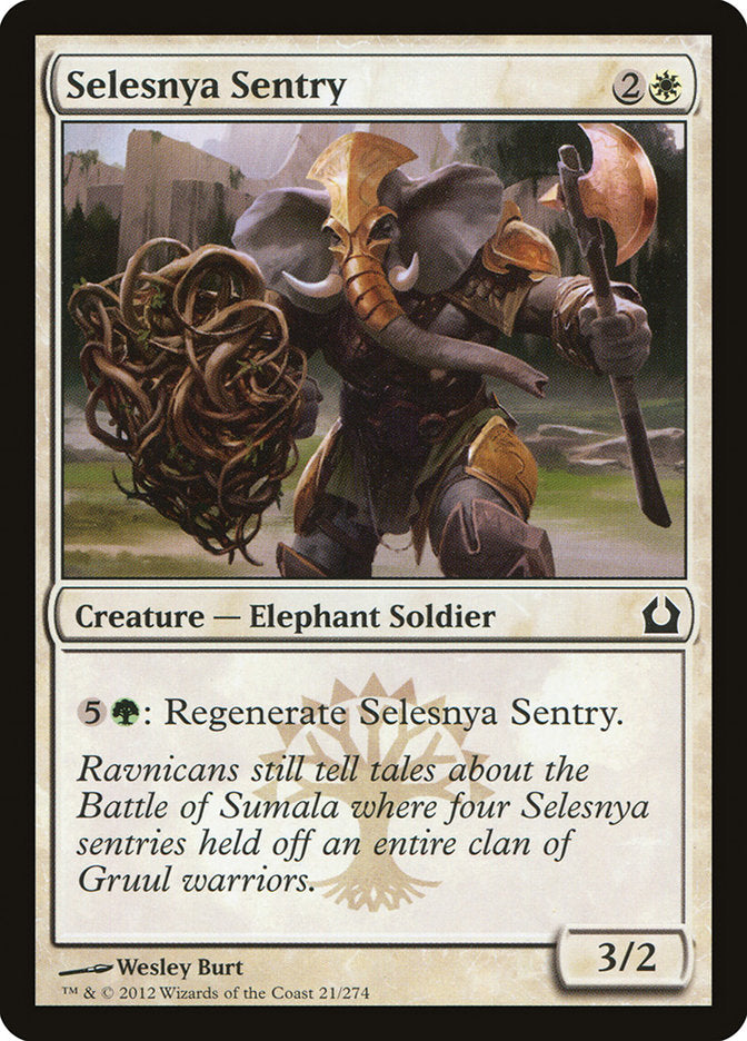 Selesnya Sentry [Return to Ravnica] | Good Games Adelaide SA