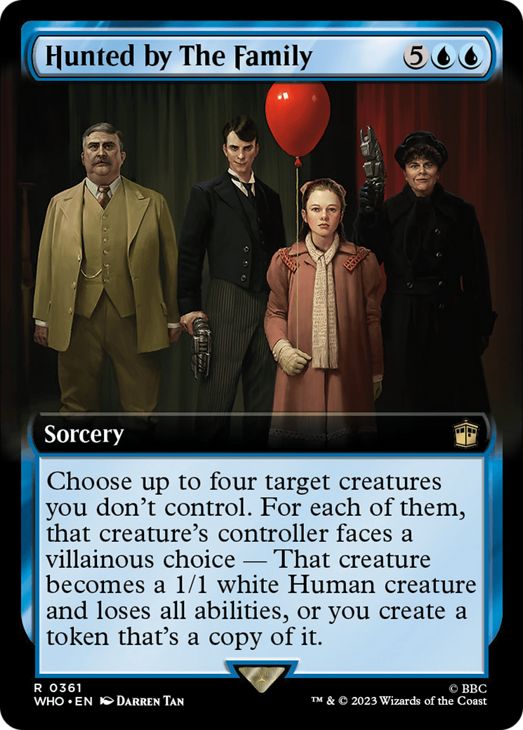 Hunted by The Family (Extended Art) [Doctor Who] | Good Games Adelaide SA