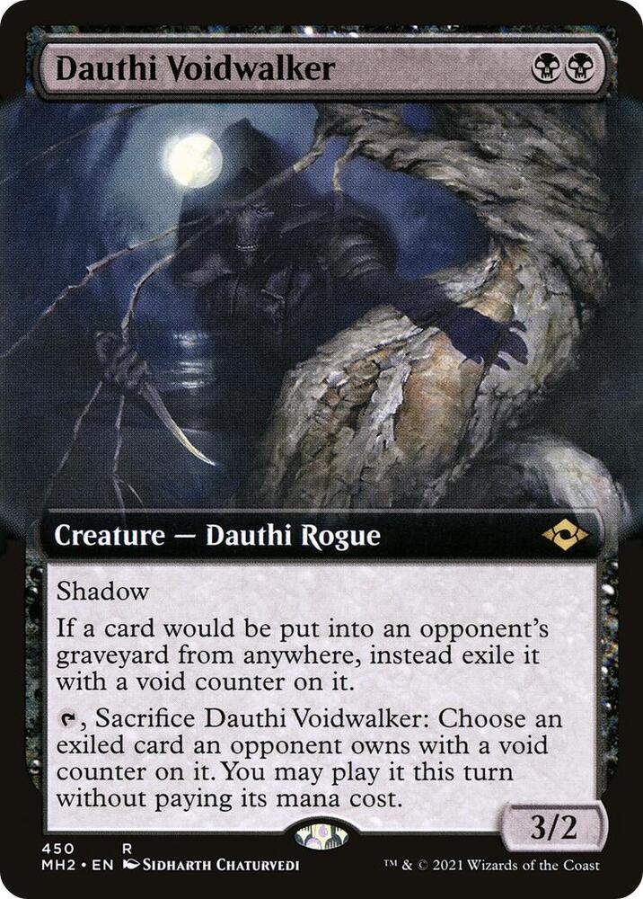 Dauthi Voidwalker Extended Art 450 (Modern Horizons 2)  - Foil | Good Games Adelaide SA