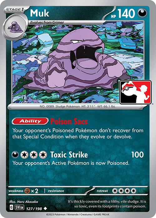 Muk Series 3 127/198 (Prize Pack Series Cards)  | Good Games Adelaide SA