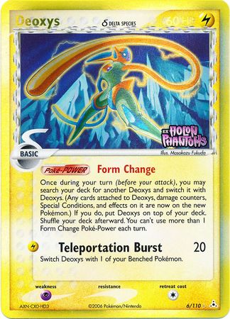 Deoxys (6/110) (Delta Species) (Stamped) [EX: Holon Phantoms] | Good Games Adelaide SA
