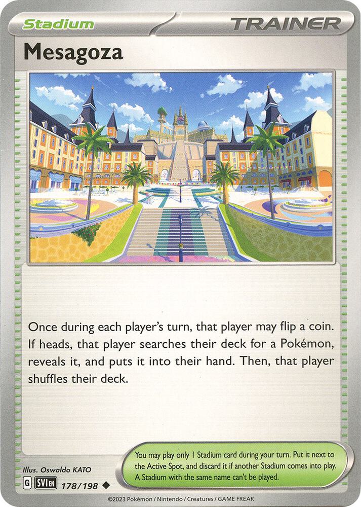 Mesagoza 178/198 (SV01: Scarlet & Violet Base Set)  | Good Games Adelaide SA