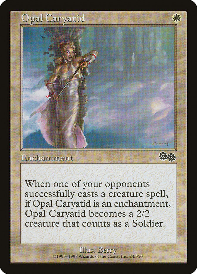 Opal Caryatid [Urza's Saga] | Good Games Adelaide SA