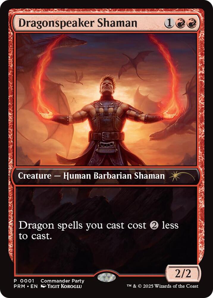 Dragonspeaker Shaman 1 (WPN & Gateway Promos)  - Foil | Good Games Adelaide SA