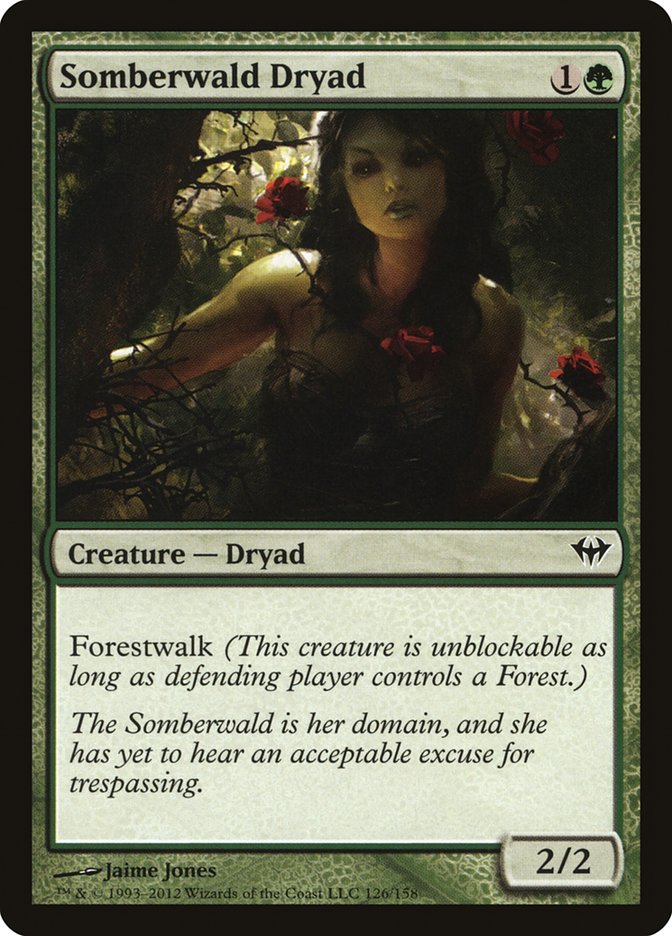 Somberwald Dryad 126 (Dark Ascension)  | Good Games Adelaide SA