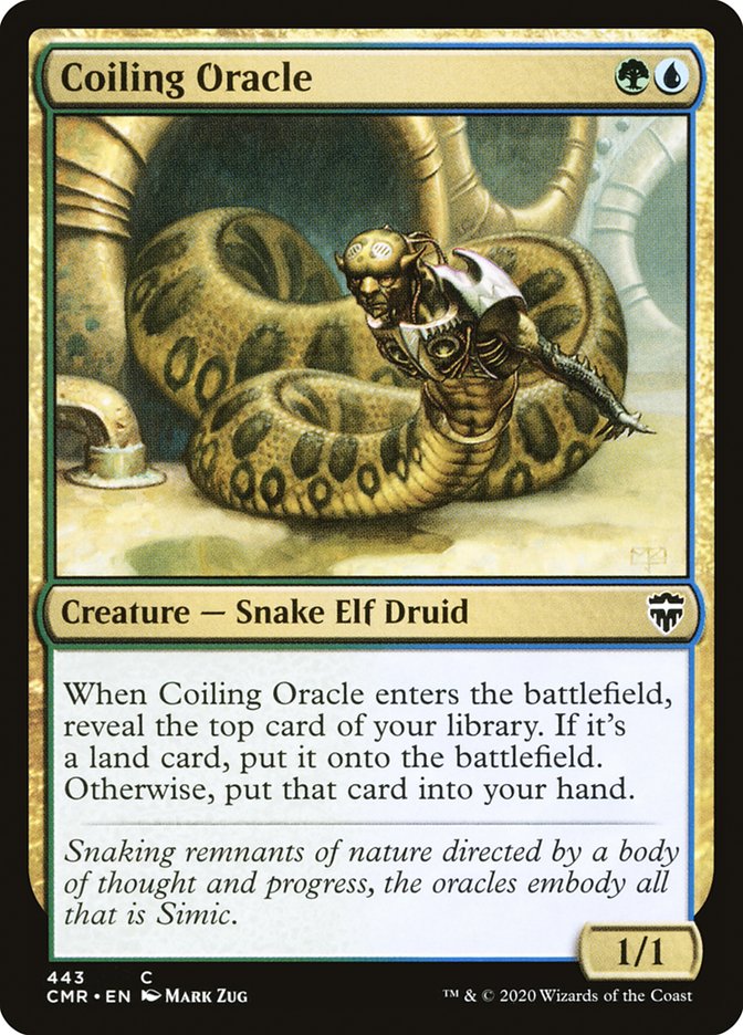 Coiling Oracle [Commander Legends] | Good Games Adelaide SA