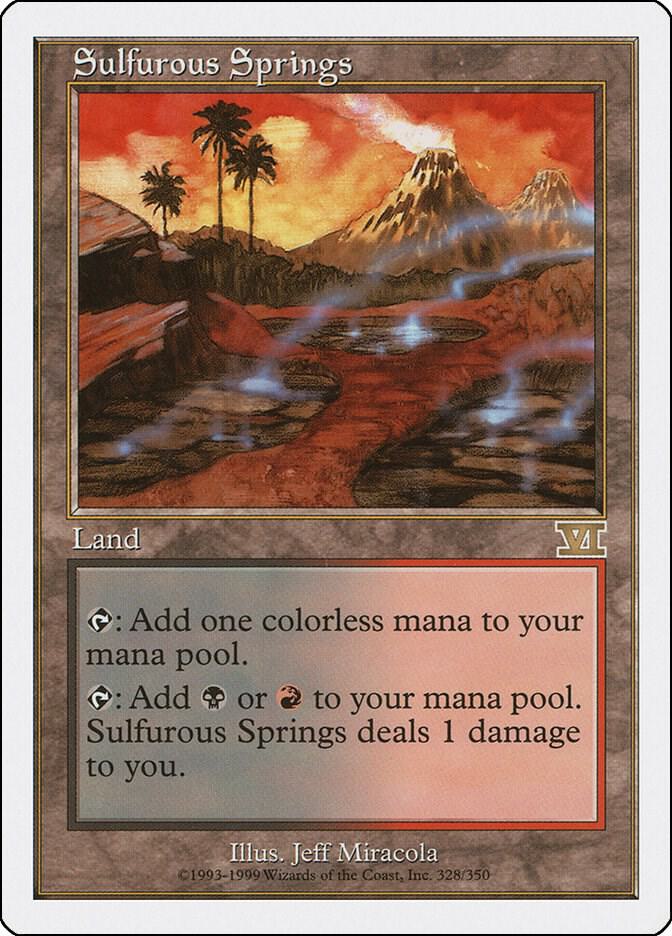 Sulfurous Springs 328 (Classic Sixth Edition)  | Good Games Adelaide SA