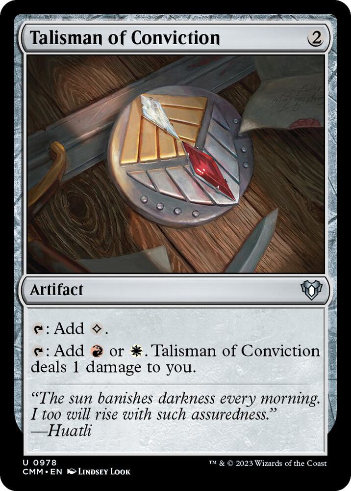 Talisman of Conviction 978 (Commander Masters)  | Good Games Adelaide SA