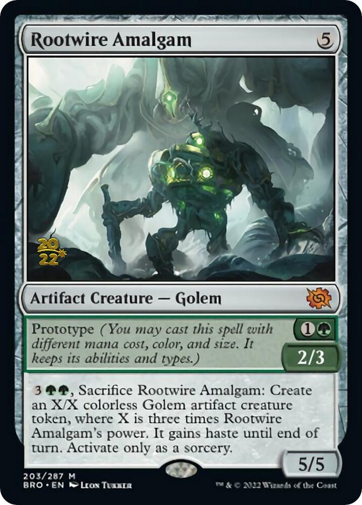Rootwire Amalgam 203 (Prerelease Cards)  - Foil | Good Games Adelaide SA