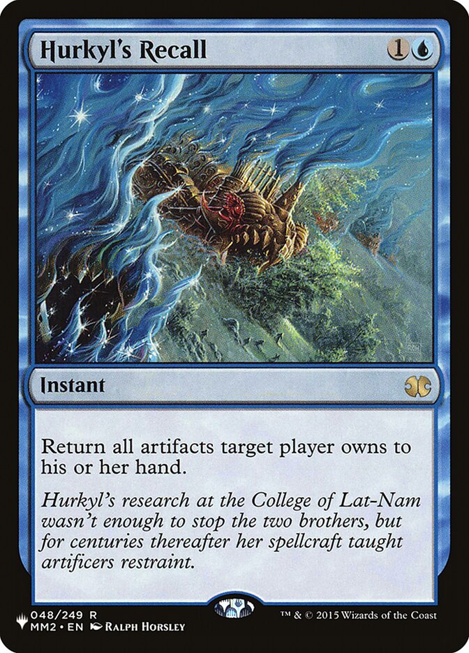 Hurkyl's Recall [The List] | Good Games Adelaide SA