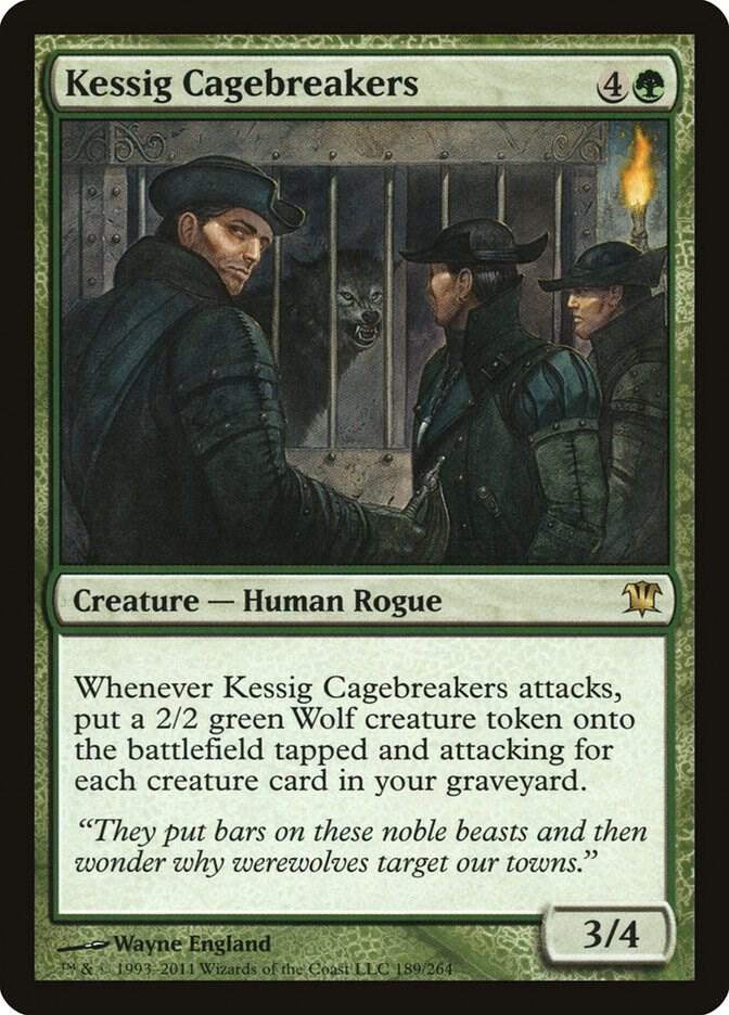 Kessig Cagebreakers 189 (Innistrad)  - Foil | Good Games Adelaide SA