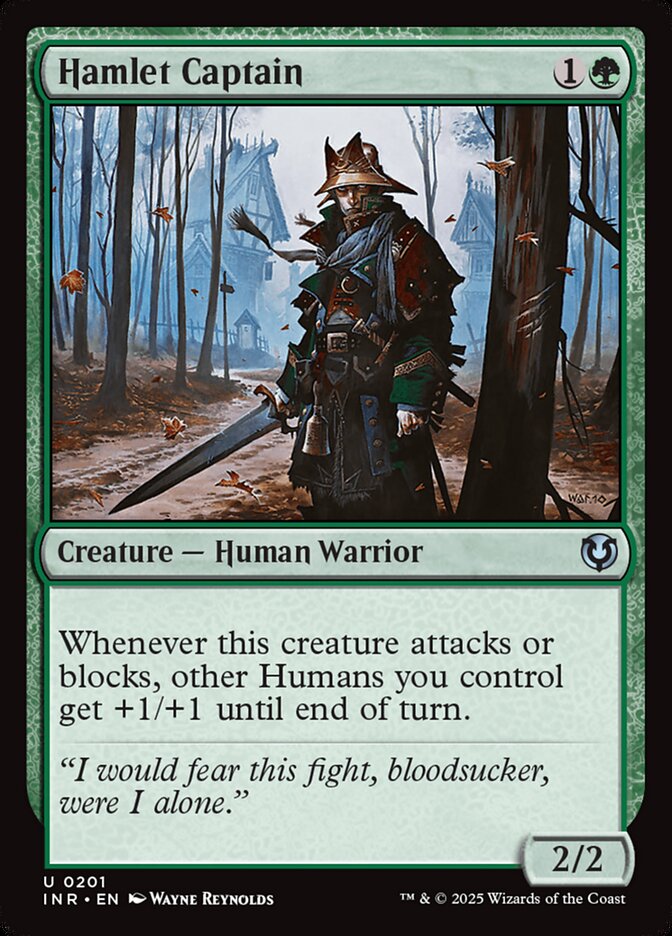 Hamlet Captain 201 (Innistrad Remastered)  - Foil | Good Games Adelaide SA