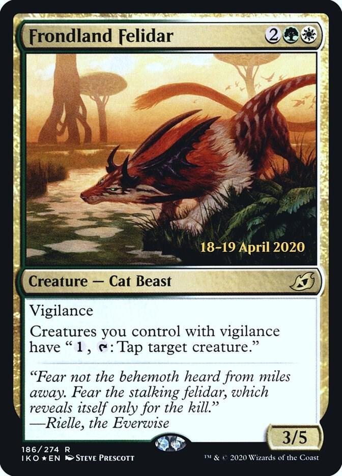 Frondland Felidar 186 (Prerelease Cards)  - Foil | Good Games Adelaide SA