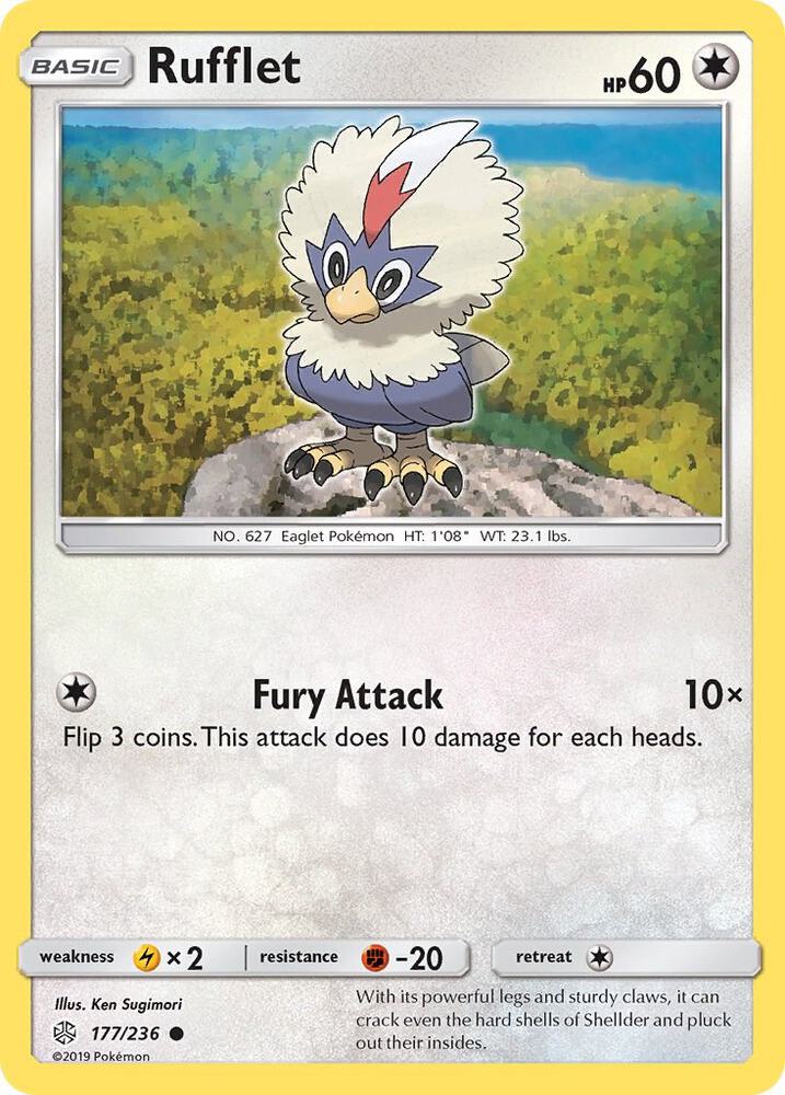 Rufflet 177/236 (SM - Cosmic Eclipse)  | Good Games Adelaide SA