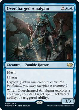 Overcharged Amalgam 71 (Innistrad: Crimson Vow)  - Foil | Good Games Adelaide SA