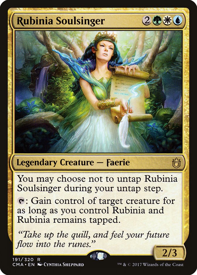 Rubinia Soulsinger [Commander Anthology] | Good Games Adelaide SA