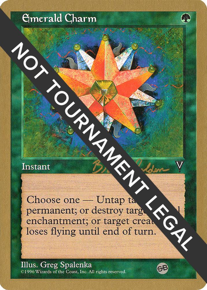Emerald Charm 1998 Brian Selden VIS SB  (World Championship Decks)  | Good Games Adelaide SA