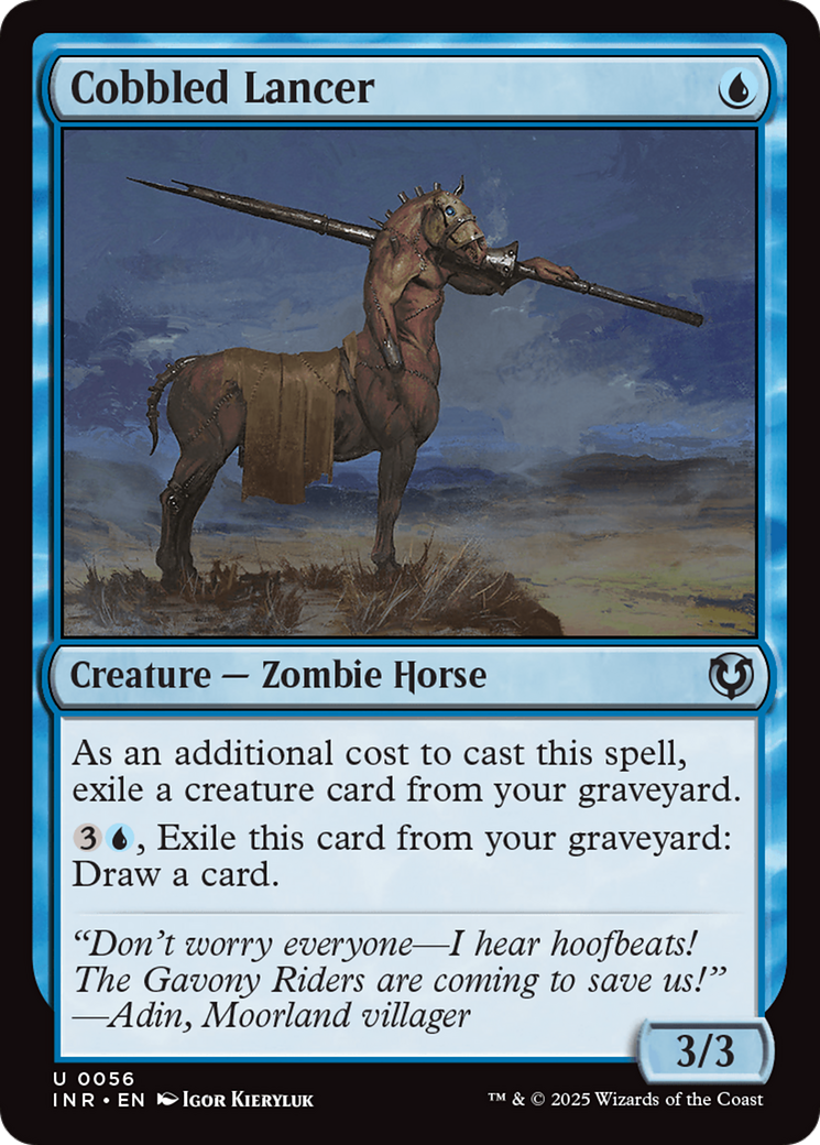 Cobbled Lancer [Innistrad Remastered] | Good Games Adelaide SA