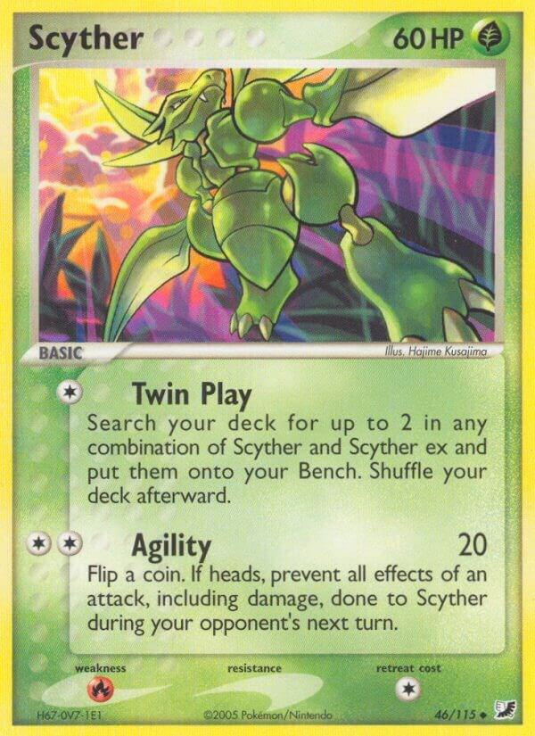 Scyther 46/115 (Unseen Forces)  | Good Games Adelaide SA