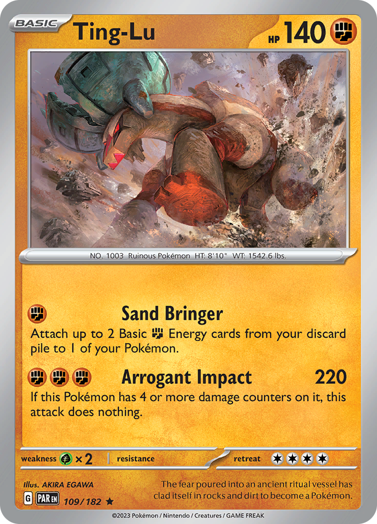 Ting-Lu (109/182) [Scarlet & Violet: Paradox Rift] | Good Games Adelaide SA