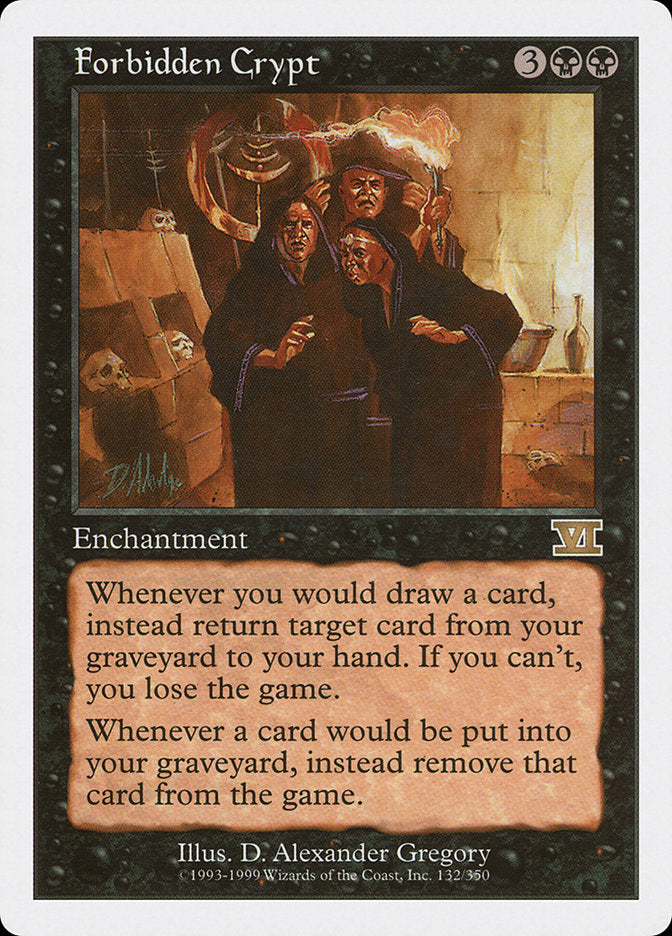 Forbidden Crypt 132 (Classic Sixth Edition)  | Good Games Adelaide SA