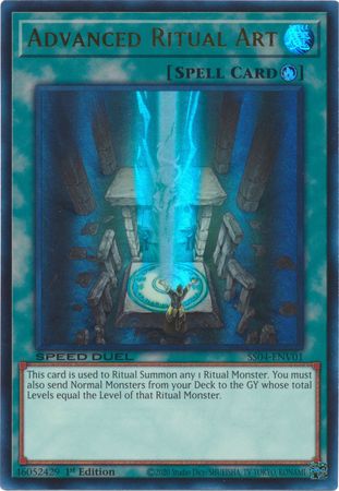 Advanced Ritual Art [SS04-ENV01] Ultra Rare | Good Games Adelaide SA