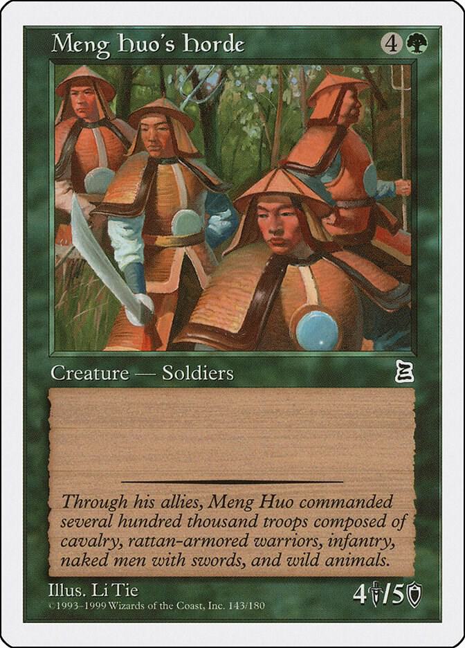 Meng Huo's Horde 143 (Portal Three Kingdoms)  | Good Games Adelaide SA