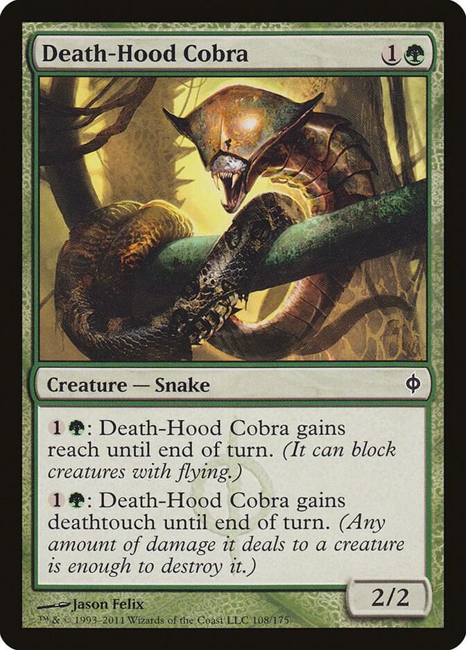 Death-Hood Cobra 108 (New Phyrexia)  | Good Games Adelaide SA