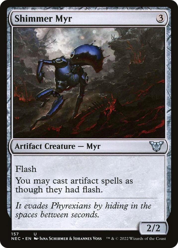 Shimmer Myr 157/38 (Commander: Kamigawa: Neon Dynasty)  | Good Games Adelaide SA