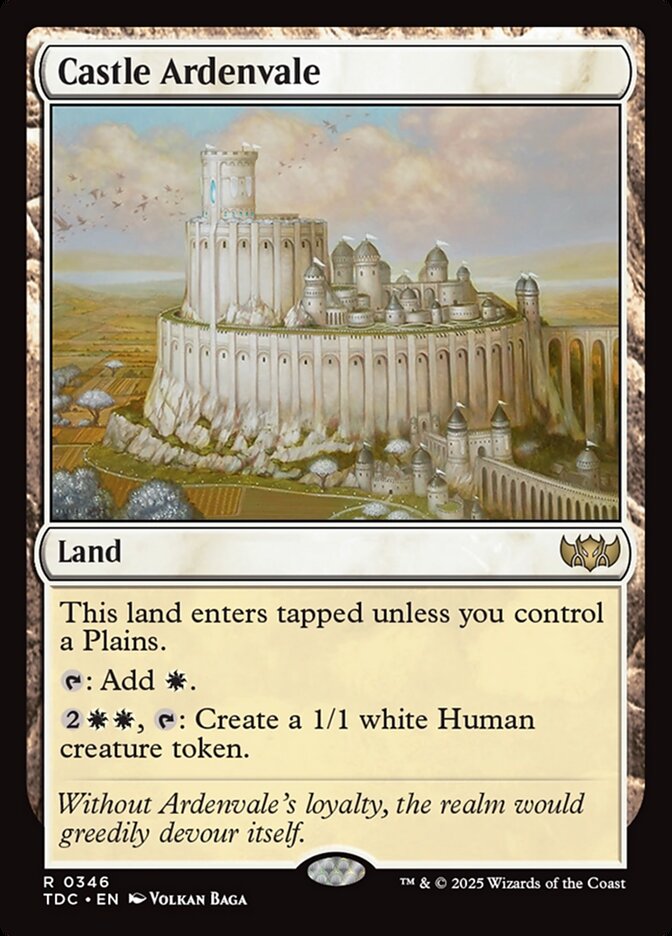 Castle Ardenvale 346 (Commander: Tarkir: Dragonstorm)  | Good Games Adelaide SA