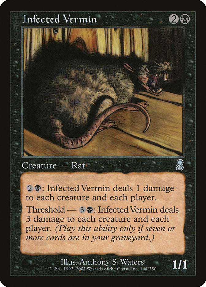Infected Vermin 144 (Odyssey)  - Foil | Good Games Adelaide SA