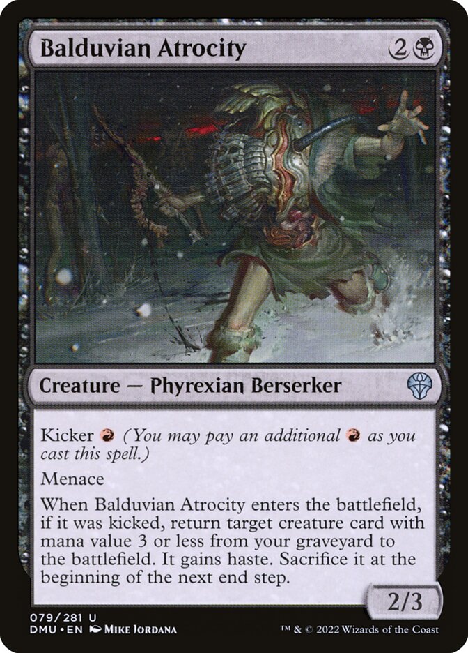 Balduvian Atrocity 79 (Dominaria United)  - Foil | Good Games Adelaide SA