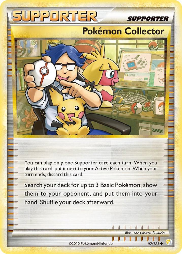 Pokemon Collector 97/123 (HeartGold SoulSilver)  - Reverse Holofoil | Good Games Adelaide SA