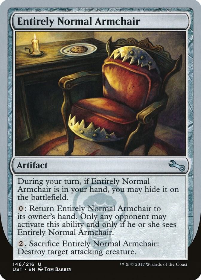 Entirely Normal Armchair 146 (Unstable)  | Good Games Adelaide SA