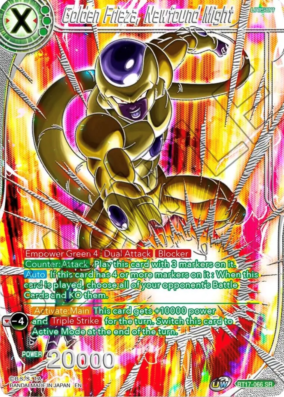 Golden Frieza, Newfound Might (BT17-066) [Collector's Selection Vol. 3] | Good Games Adelaide SA