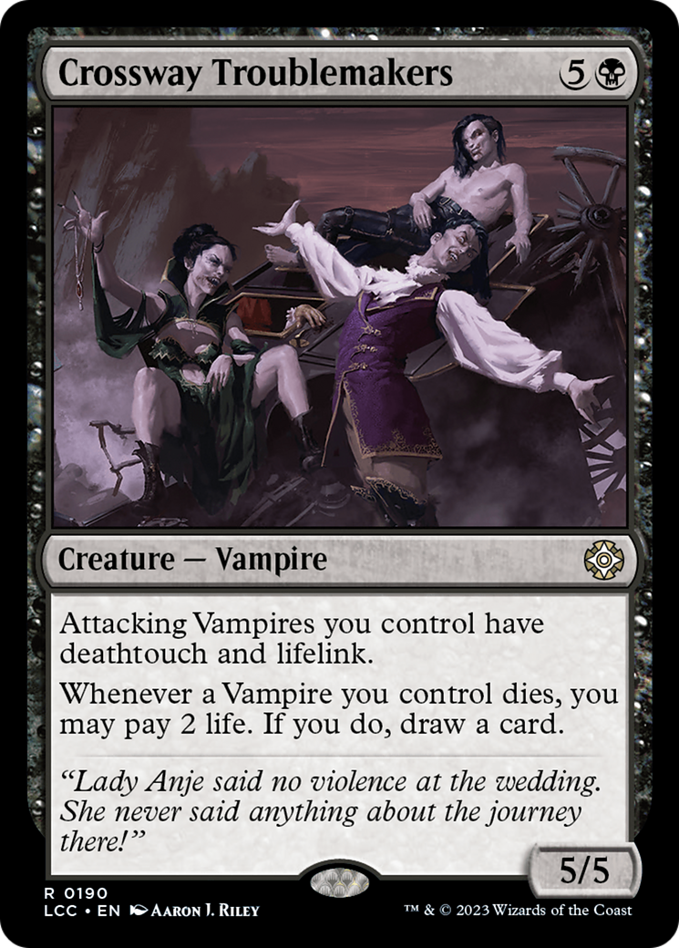 Crossway Troublemakers [The Lost Caverns of Ixalan Commander] | Good Games Adelaide SA
