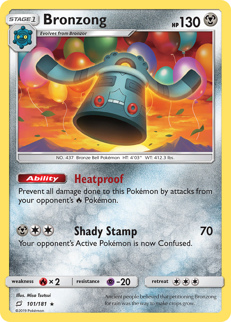 Bronzong (101/181) [Sun & Moon: Team Up] | Good Games Adelaide SA