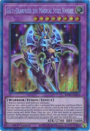 Gilti-Gearfried the Magical Steel Knight (Collector's Rare) [KICO-EN014] Collector's Rare | Good Games Adelaide SA